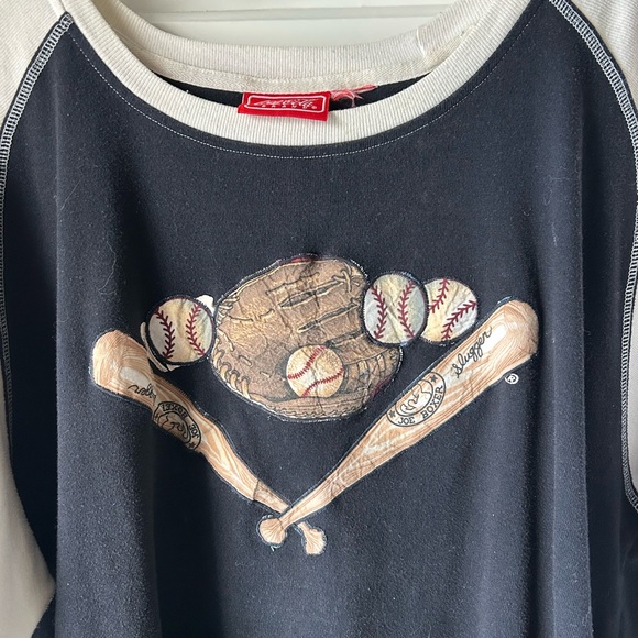 Vintage Coca Cola Baseball Boxy Raglan Tee - Picture 5 of 8